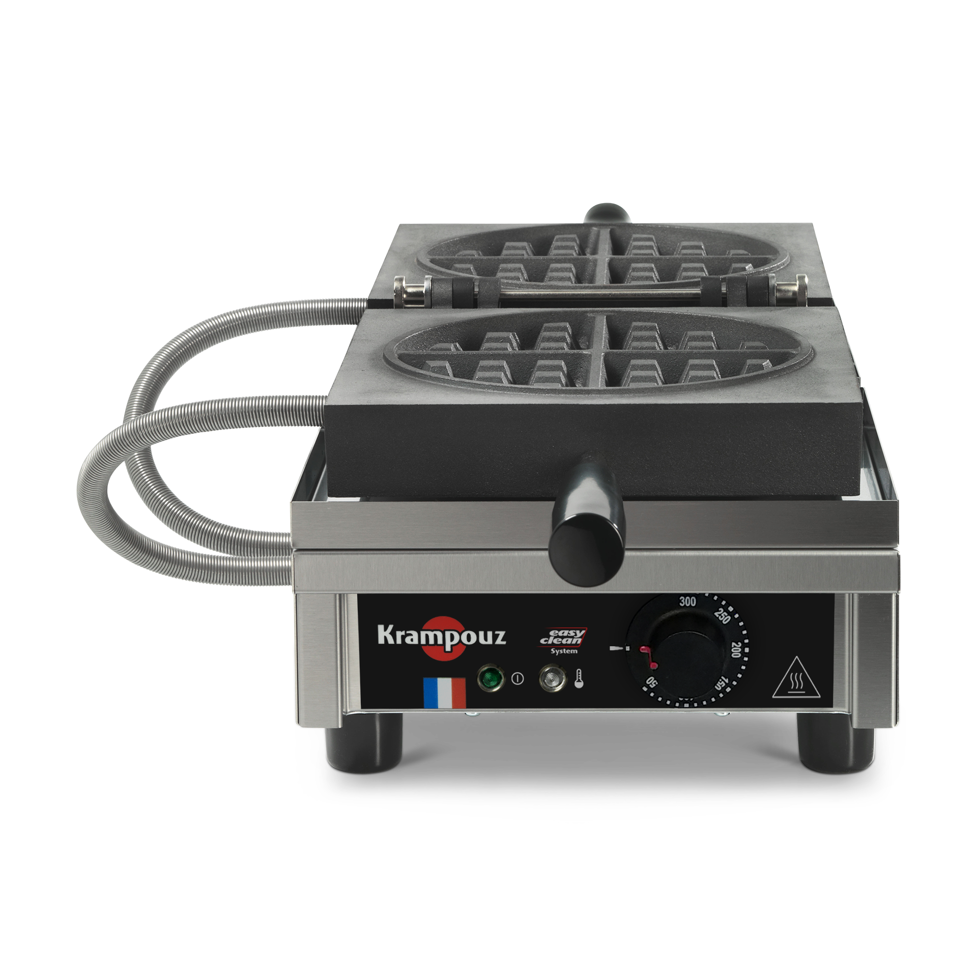 Krampouz 180 Degree Waffle Maker - Round (Cast Iron Plates)